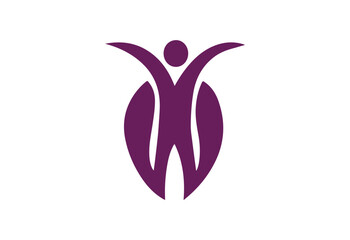 Human Body Fitness Icon Logo Design – Dynamic SVG Art File for Health, Workout, Gym, Wellness, Training, and Digital Branding Use