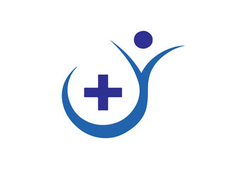 Health and Fitness Icon Logo Design – Wellness SVG Image Art for Exercise, Gym, Nutrition, Strength, Yoga, and Healthy Lifestyle Branding