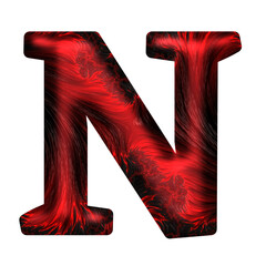 3d letter n