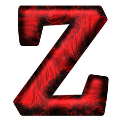 red letter z
