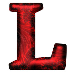 red letter l