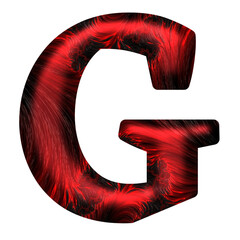 3d letter g