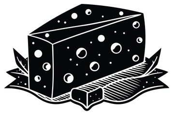 Artistic cheese day celebration design