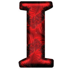 red letter i