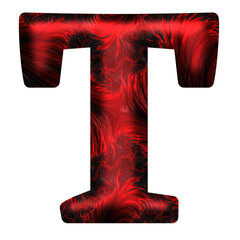 3d letter t