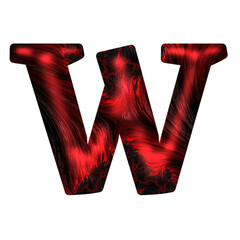 red letter w