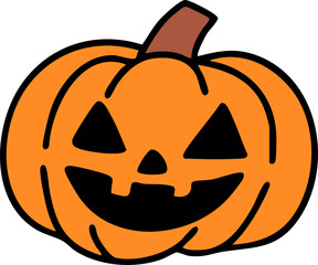 cartoon happy halloween fun illustration spooky slogan t-shirt decoration 