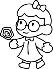 cartoon happy halloween fun illustration spooky slogan t-shirt decoration 