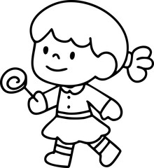 cartoon happy halloween fun illustration spooky slogan t-shirt decoration 