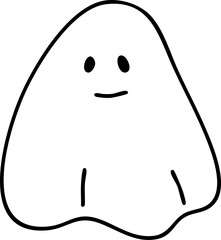 cartoon happy halloween fun illustration spooky slogan t-shirt decoration 