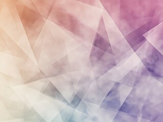 Obraz premium Abstract colorful background with geometric shapes and soft gradient colors for creative designs