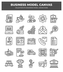Business Model Canvas Icons: A Strategic Guide to Planning and Growth