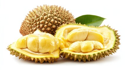 Fototapeta premium Durian Delight: Exotic Fruit, Tropical Treat