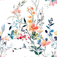 Elegant and Unique Floral Illustrations: Isolated Bouquets, Wreaths, and Botanical