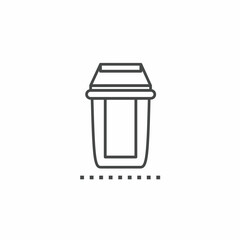 Trash vector collection. Illustration design for business. Stock vector.