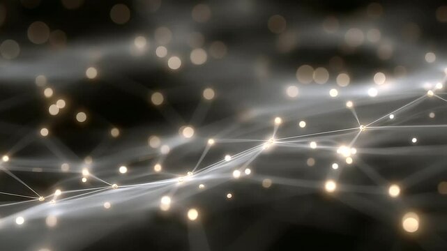 Self-Assembling Metallic Nanostructures Creating a Network Grid