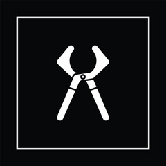 Industrial tools of trimer cutter icon vector illustration