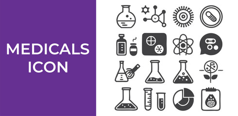 Comprehensive Medical Icons A Collection of Healthcare and Science Symbols