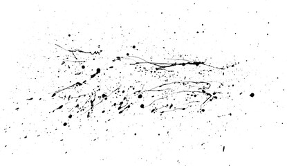 black ink splat