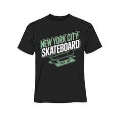 T-Shirt Design Mockup &ndash; Fashion Apparel Vector Template