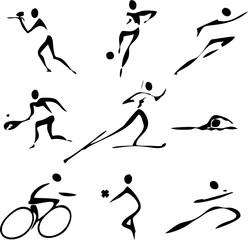 Ol&iacute;mpiada, modalidades 