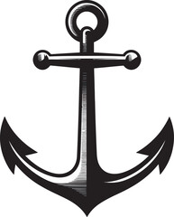 anchor on white background