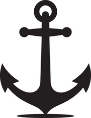 anchor on white background
