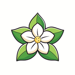 vector illustration of a flower