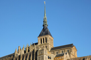 Abbey Mont Saint Michel, Normandy, France