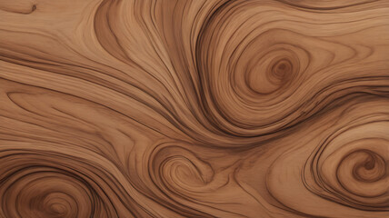 Swirled Wood Grain Texture Pattern
