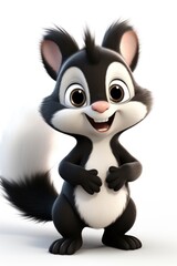 Fototapeta premium Cartoon mammal animal cute.