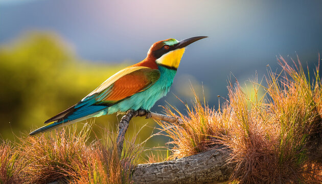 bijeneter bee eater merops apiaster