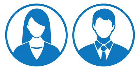 Modern Profile Icon Design – Minimal User Avatar Symbol for Apps, Websites & Interfaces