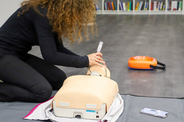 first aid course - company safety - cardiac massage - Basic Life Support