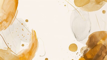 Embracing Serenity and Depth: The Allure of Ink Wash Style Abstract Art Backgrounds
