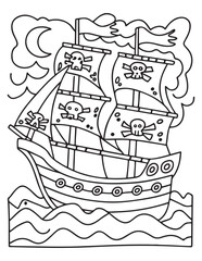 halloween coloring page, line art, halloween illustration, Print