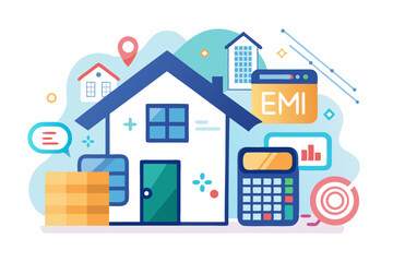 
A close-up image of a person using a calculator while holding a credit card, symbolizing financial management, 