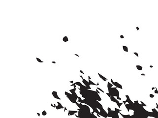 Black and white Grunge texture background. Distressed texture. Monochrome texture. 