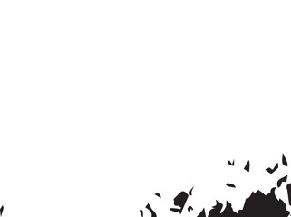 Black and white Grunge texture background. Distressed texture. Monochrome texture. 