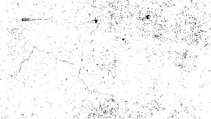 Grunge background black and white. Cracks, chips, scratches, dust texture. Abstract city wall. Dirty old surface. Vector vintage pattern
