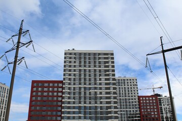 high rise building under construction