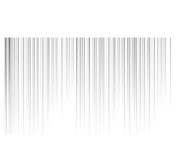 Vertical speed lines for comic book, Manga or anime motion effect, superhero action, striped pattern vector background