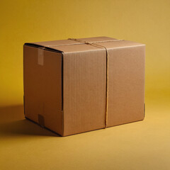 brown cardboard box
