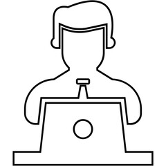 Conference, convention, forum icon