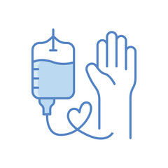 Chemotherapy Icon vector