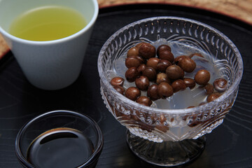 Obraz premium 豆かんてん