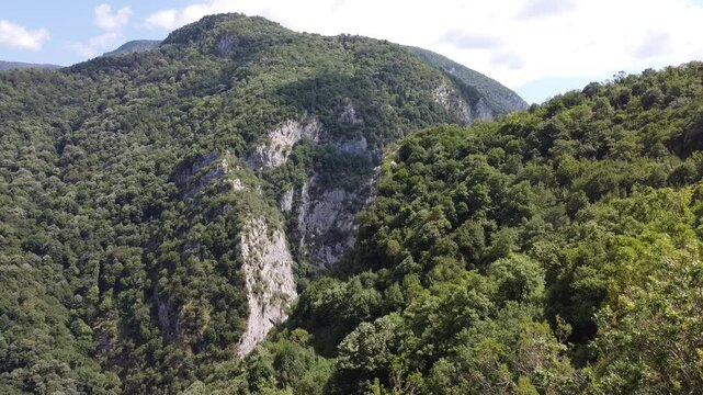 Şeker Canyon  in Yenice forests is very beautiful in spring