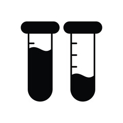 Test Tube  Icon vector