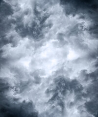 heavy gale black stormy clouds