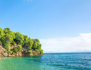 turquoise bay in paradise island